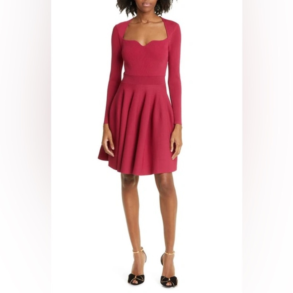 Ted Baker Vienna Sweetheart Neckline Flare Dress